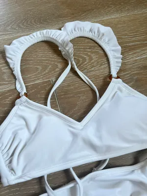 Xhilaration White Bikini thumbnail 4