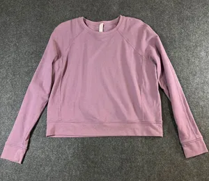 Lululemon Perfectly Oversized Crewneck Pullover Mauve Purple Size 12 Sweatshirt thumbnail 1