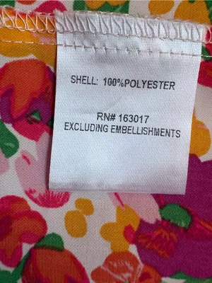 Princess Polly Barrett Mini Dress Multi Floral Size 12 Ruched Y2K thumbnail 9