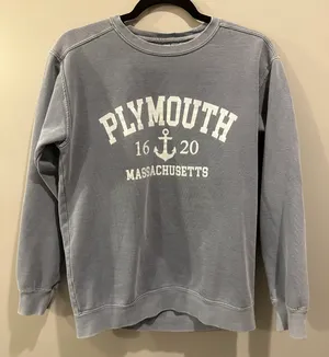Comfort Colors Plymouth Massachusetts Sweatshirt thumbnail 1