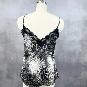 Davi & Dani‎ Womens Leopard Cami Size M Y2K Lingeriecore Sultry Club Night Edgy thumbnail 5