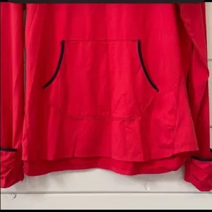 NIKE Dri Fit Pull Over XL Pink Hooded Lightweight Running thumbnail 4
