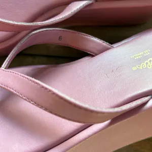 Seychelles Sunflower Pink Platform Summer Thong Sandals 6 thumbnail 6