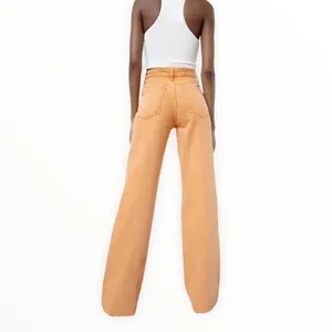 ZARA Orange  Pants thumbnail 4