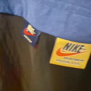 Nike Black and Blue Windbreaker with Red Accents thumbnail 5