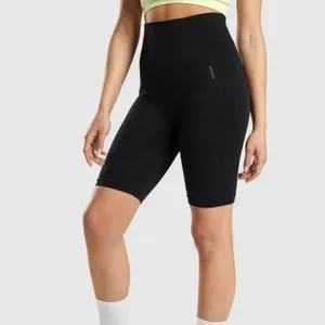 Gymshark Flex Cycling Shorts Black High Rise Biker Shorts Small Logo Biker Short thumbnail 3