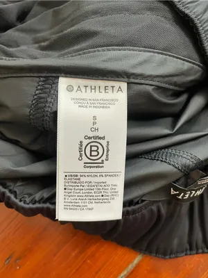 NWT ATHLETA Rise Pant Pantalon Rise in Black Adjustable Athletic Sz S 💛🎀 thumbnail 12