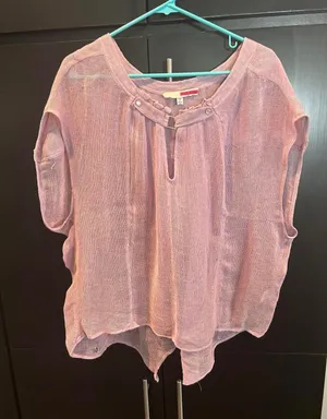 Tracy Reese Lightweight Lavender Blouse thumbnail 1