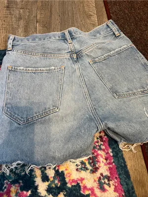 Agolde feel good shorts size 24 thumbnail 7