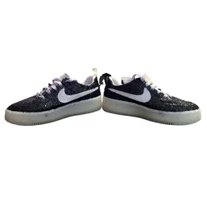Nike Air Force 1 Sage Low LX Custom Glitter Violet Mist AR5409 500 Women's 10 thumbnail 6