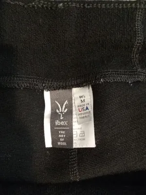 ibex Womens Baselayer Leggings Merino Wool Blend Performance Hiking Size M thumbnail 2