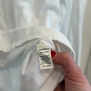 Sundance eyelet long sleeve cotton top thumbnail 7