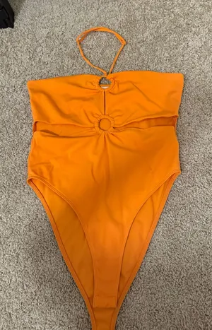 Orange ZARA Top thumbnail 1