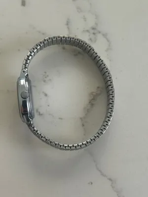 Timex Quartz Cavatina T21902 Silver Tone Stretch Band Oval Watch New battery thumbnail 3