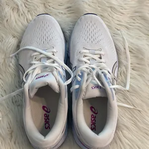 ASICS Women's White and Purple Running Shoes size 9.5 BNWOT thumbnail 10