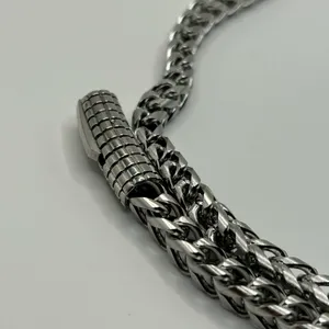David Yurman Franco Necklace Silver 6.5mm 22” Stainless Steel High Quality Waterproof Chain thumbnail 3