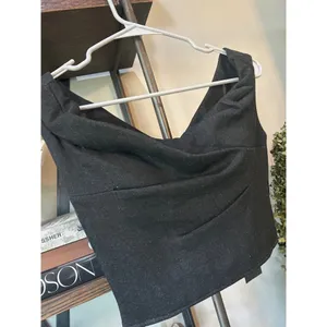 RTA Jewel Off The Shoulder Corset Top Black Womens Size 2 thumbnail 6