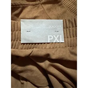 NWT Soft Surroundings Estancia Faux Suede‎ Jogger Ankle Saddle Brown Sz PXL thumbnail 10