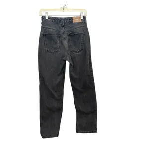 We The Free Women's Black Straight Jeans Size 26 Distressed‎ Denim thumbnail 2