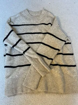Aerie Stripe Sweater thumbnail 1