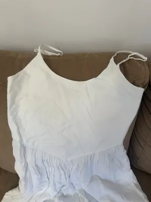Aerie White Maxi Dress thumbnail 4