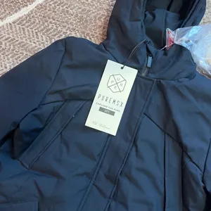 PUREMSX Coat for Women Insulated Long Thick Fur Hood Puffer SZ Large thumbnail 2