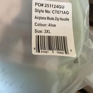 NWT COMFRT DND TRAVEL Hoodie in a Aloe size 3XL thumbnail 2