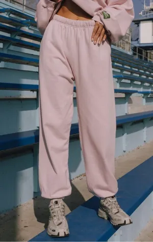 Daily Drills Ladybird Purple Lavender Pastel Sweatpants M/L Never Worn thumbnail 1