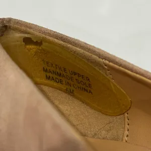 Ann Taylor Pink Suede Pointed Toe Block Heels Snake Embossed Heel Size 6M‎ thumbnail 7
