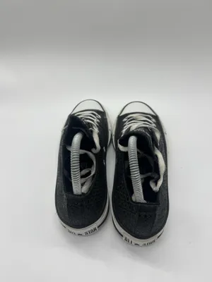 Converse Chuck Taylor All Star Shoes Womens Size 8 Black Glitter Sneakers thumbnail 8