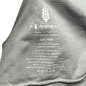 Free People Movement‎ Every Single Time Sports Bra Gray Racerback XS/S Yoga Gym thumbnail 5