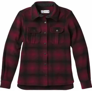 Smartwool Anchor Line Shirt Jacket Small Red Buffalo Check thumbnail 1