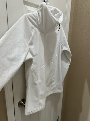 Obermeyer half-zip white fleece pullover size XL thumbnail 11