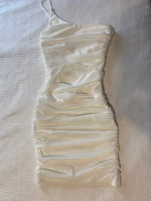 Princess Polly White Mini Dress thumbnail 1