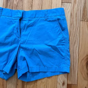 J. Crew Vibrant Blue Women's Bermudas thumbnail 3