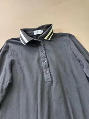 Meli Long Sleeve Knit Polo Dress thumbnail 4