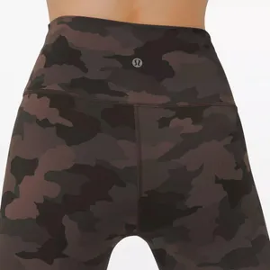 Lululemon Wunder Train High Rise Leggings Camo Size 4 thumbnail 4