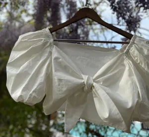 White Crop Top thumbnail 5