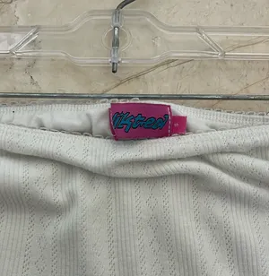 Edikted Mini White Skirt Ruffle thumbnail 2