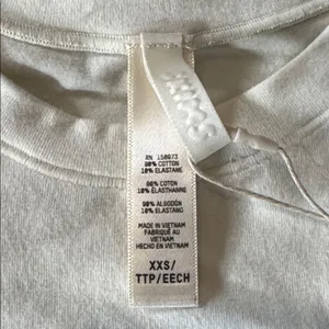 Women’s Skims Bone Long Sleeve T-Shirt Cotton Jersey Size XXS NWT thumbnail 10