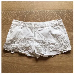 Lucky Brand Lace Trim Cotton Shorts 26 Eyelet White S thumbnail 9
