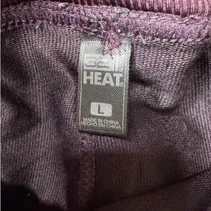 32 Degrees Heat Burgundy Stretch Jogger Pants Athleisure Lounge Size Large thumbnail 6