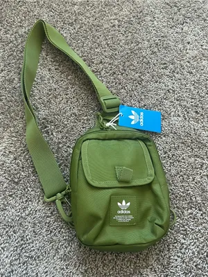 adidas Olive Green Waist / Crossbody Bag thumbnail 1