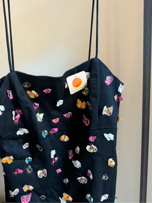 Anthropologie Brynne 3D Spaghetti-Strap Dress by Maeve thumbnail 6