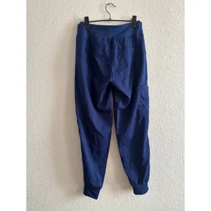 Healing Hands Scrub Joggers XS Purple Label Tara Navy Blue Yoga Waistband 9233 thumbnail 5
