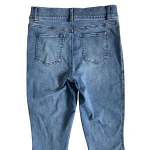 Spanx Jean-ish Ankle Leggings Wmns Large High Rise Skinny Denim Medium Wash Blue thumbnail 7