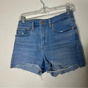 Levis High Rise Jean Shorts‎ 27 thumbnail 1