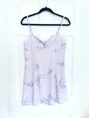 Aritzia Wilfred City Lights Mini Dress – Lavender – S thumbnail 3