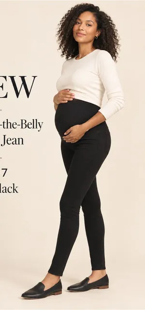 NWT J.Crew Maternity Over-the-Belly Toothpick Jeans Washed Black 27 thumbnail 1