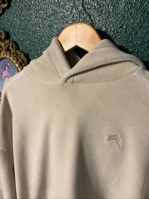 Oner Active Tan Fleece Pullover Hoodie Sz Large thumbnail 2